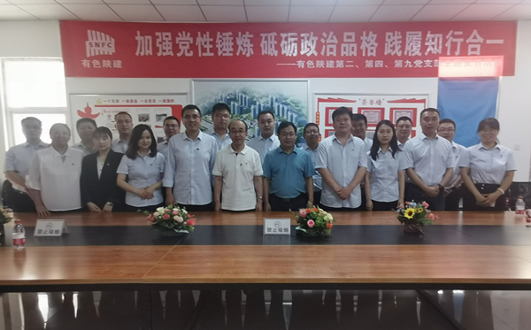 學(xué)黨史 務(wù)實干 促生產(chǎn) 踐行初心使命 ——公司第二、第四、第九黨支部主題黨日活動